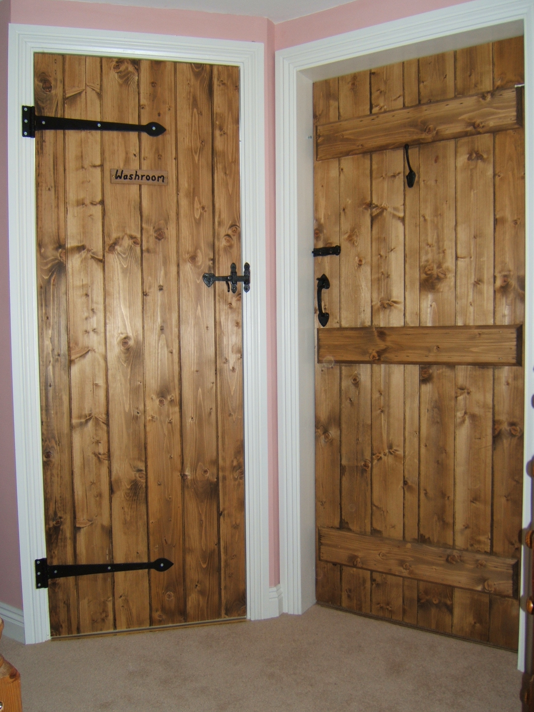 Bespoke Ledge & Brace Doors